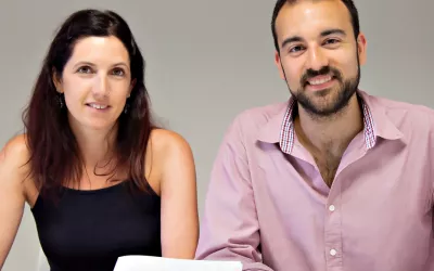 Lucía Martínez y Aitor Sánchez