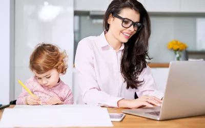 Niños y teletrabajo: ideas para sobrellevar el confinamiento Niños y teletrabajo