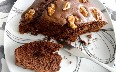 Bizcocho de chocolate saludable, sin azúcar Receta: bizcocho de chocolate saludable, sin azúcar