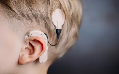 Implante coclear en un niño