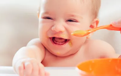 Baby-led weaning, probando solito los sólidos Baby-led weaning