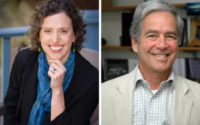 Autores de 'El poder de la discordia', psicólogo clínico y pediatra especializada en salud mental en la primera infancia Ed Tronick y Claudia M. Gold