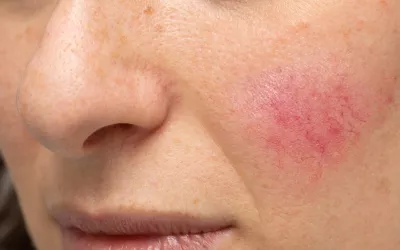 Rosácea, perpetuo rubor en las mejillas Rosácea