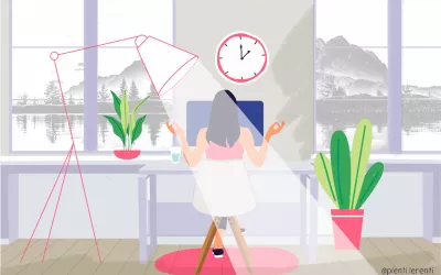 Deep work: el arte de concentrarse Deep work: ilustración