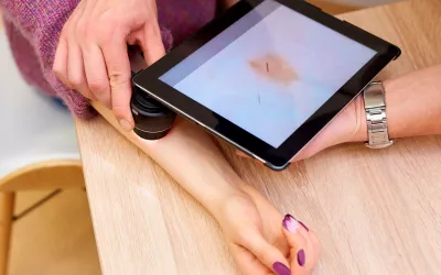 Dermatoscopia digital