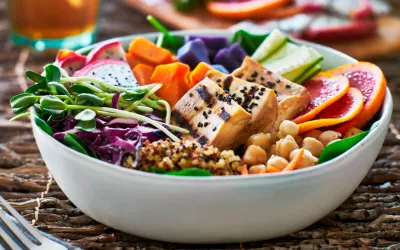 Buddha bowl, un plato vegano y proteinico