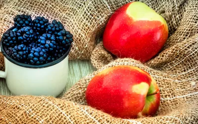 Manzanas y moras