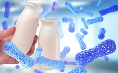Yogures líquidos con lactobacillus