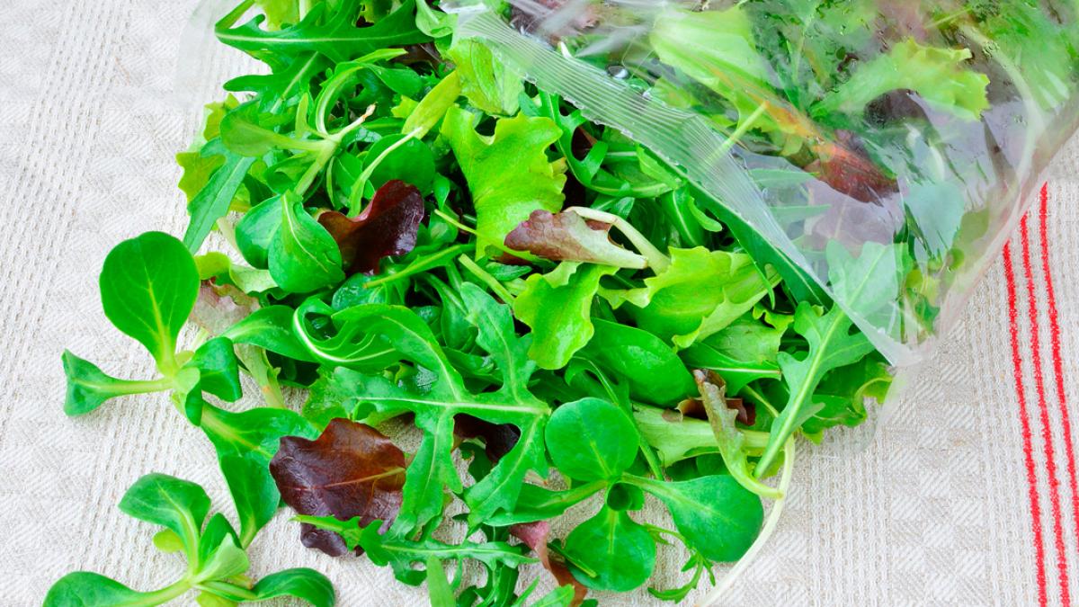 Las ensaladas envasadas podrían poner en riesgo tu salud