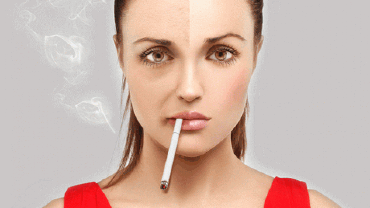 Fumar acelera el envejecimiento de la piel